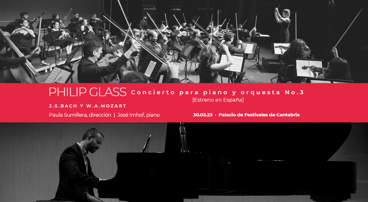 OSCAN - Orquesta Sinfónica del Cantábrico - 'Concierto para piano y orquesta nº3' de Philip Glass